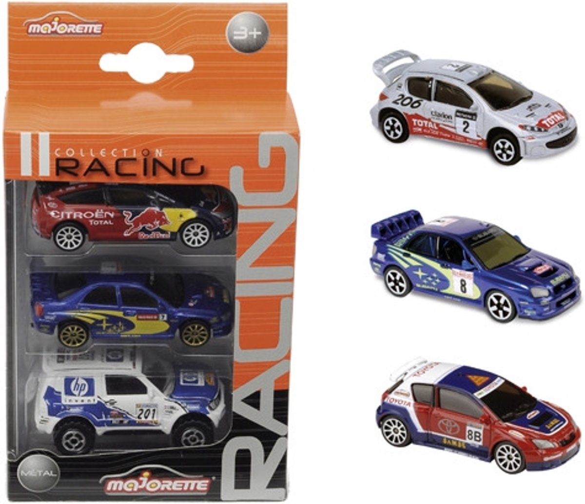 Majorette - Autoset - 3-delig - Racing Collection