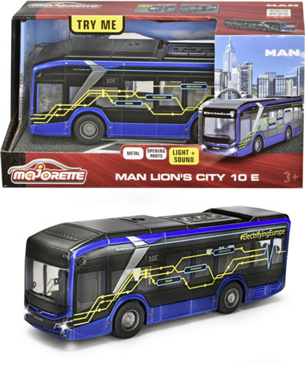   - Bus MAN Lions City 10 - E-bus - Vanaf 3 jaar
