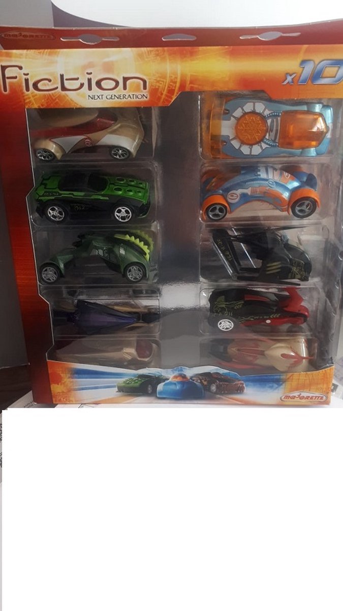 Majorette Auto s volgende generatie 10 stuks