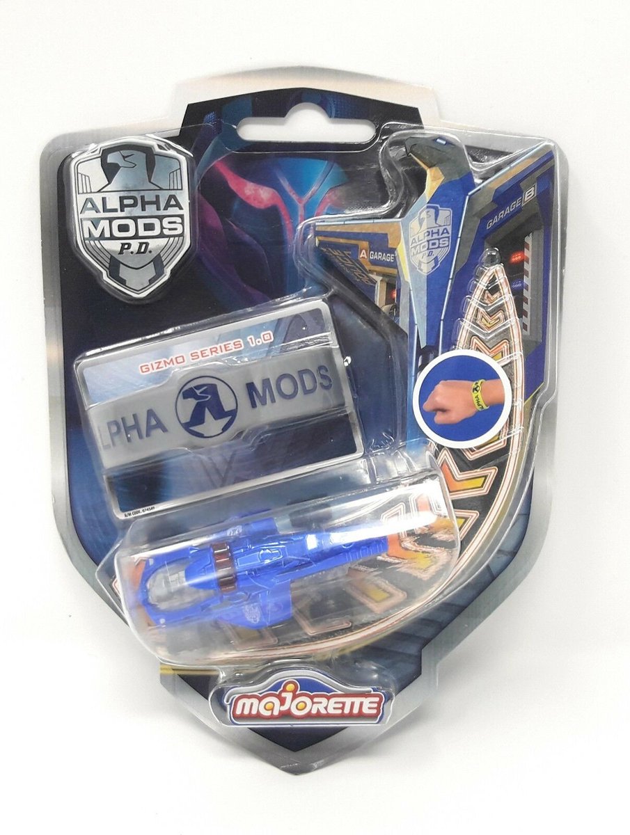 Majorette Modelauto metaal Alpha Mods Series Politie Gizmo Blister