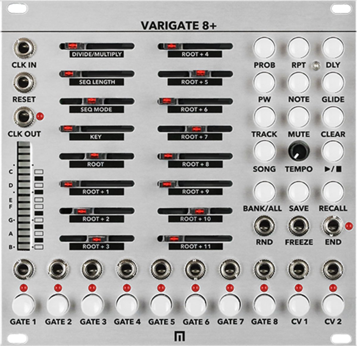 Malekko Varigate 8+ - Sequencer modular synthesizer