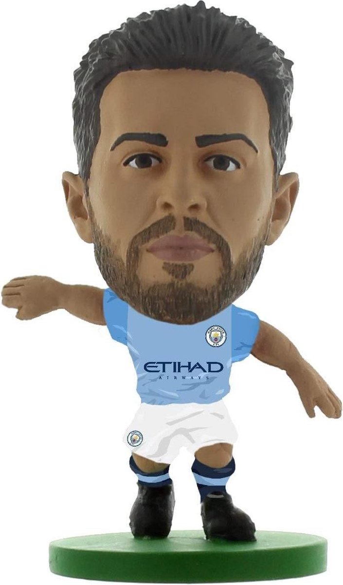 Manchester City FC Bernardo Silva Soccerstarz (Blauw)