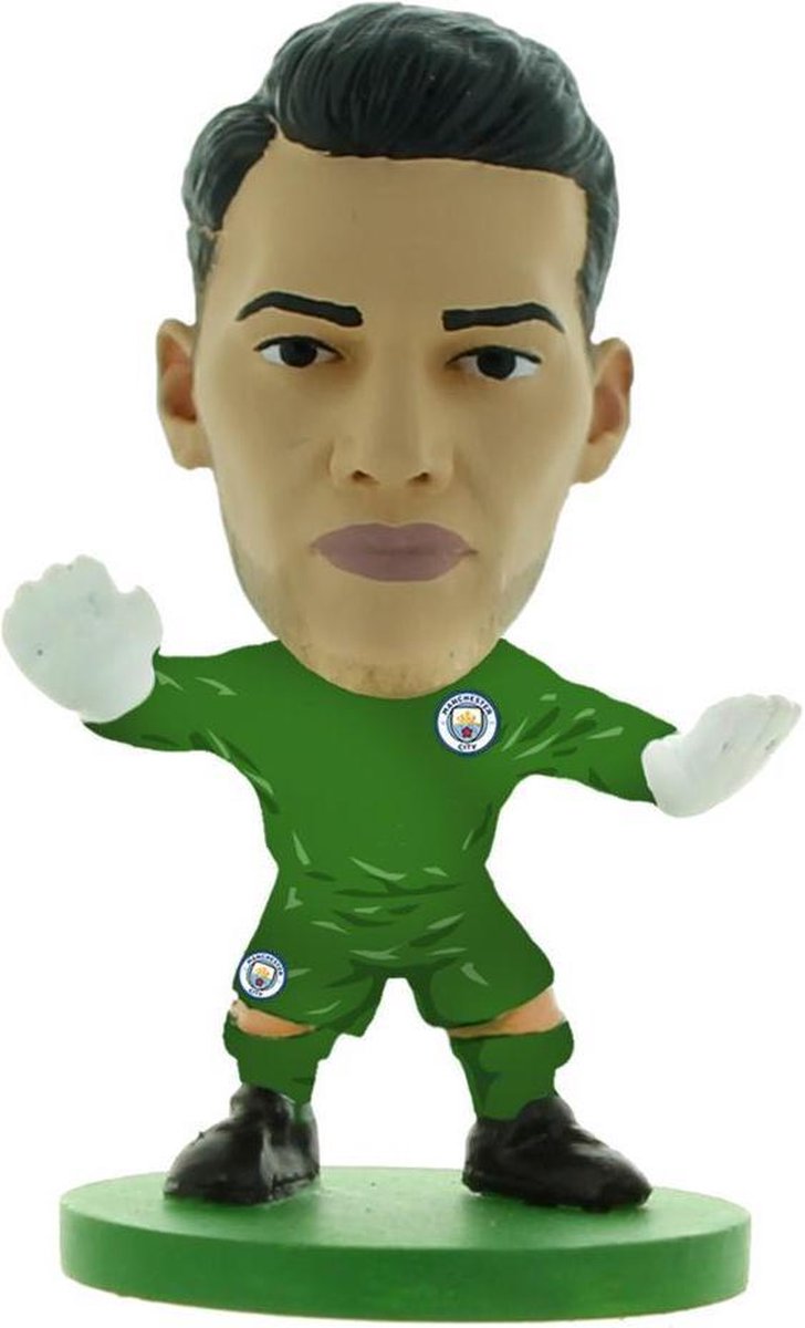 Manchester City FC Ederson SoccerStarz Beeldje (Groen)