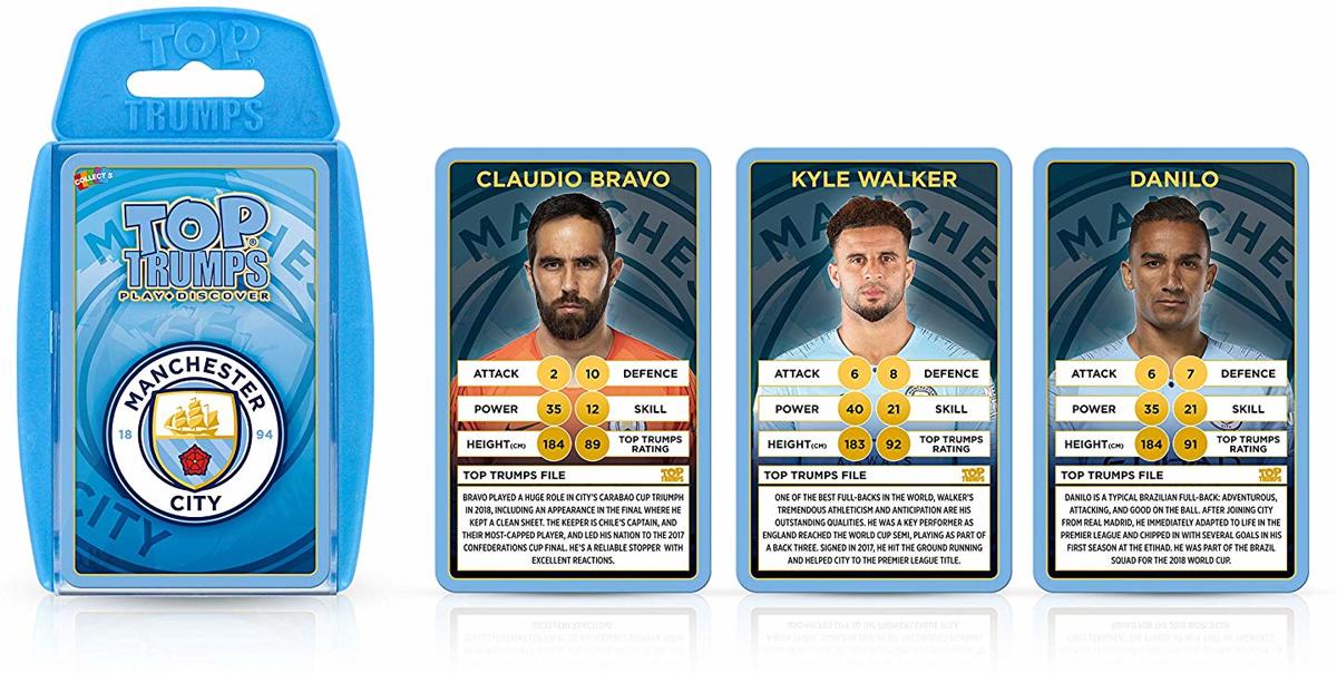 Manchester City Top Trumps