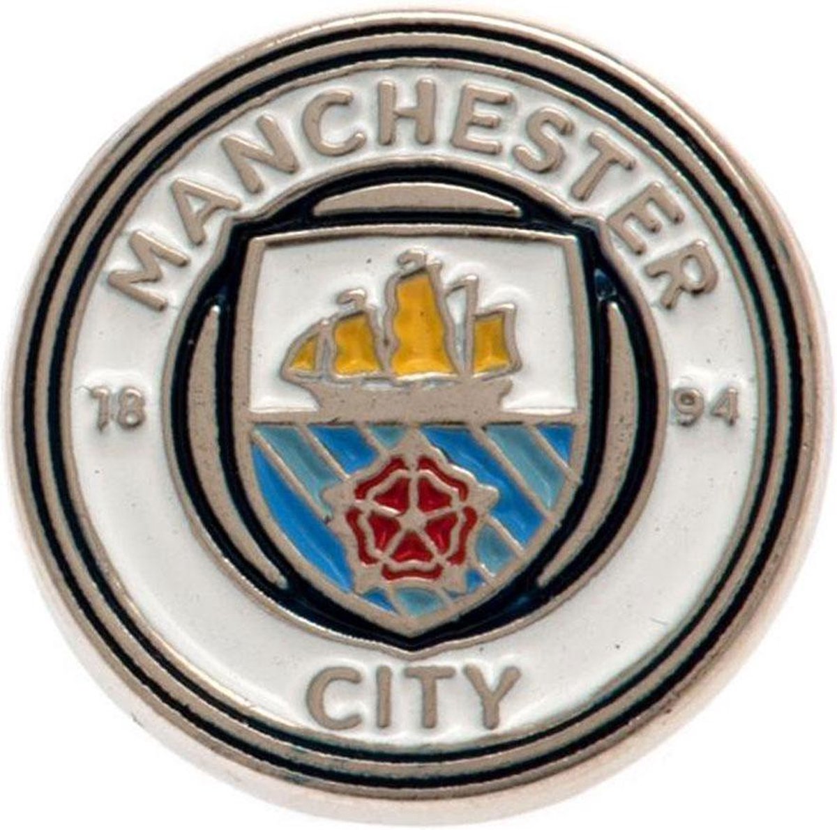 Taylors - Manchester City FC Badge (Meerdere Kleuren)