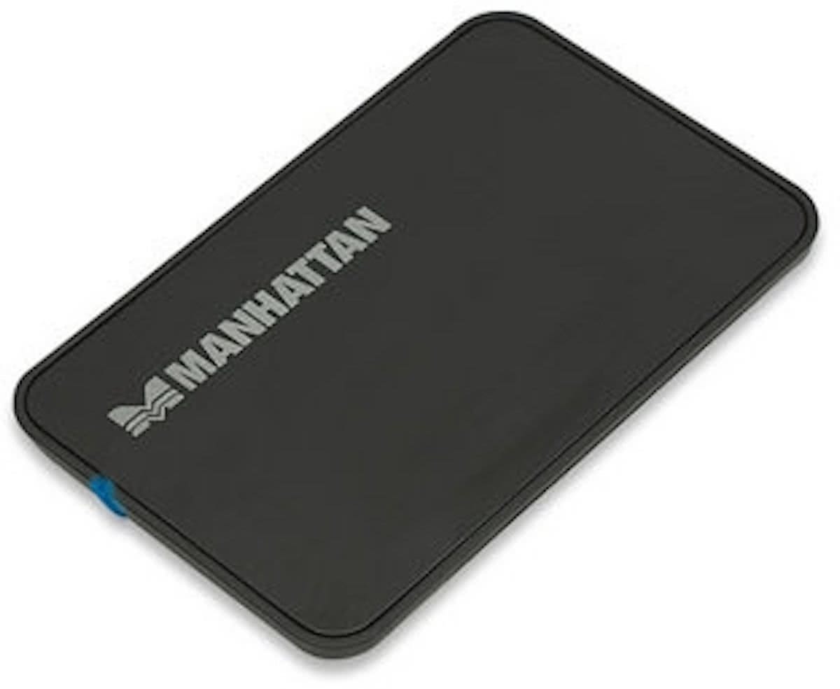 Manhattan Drive Enclosure 2.5 Black 2.5 Stroomvoorziening via USB Zwart