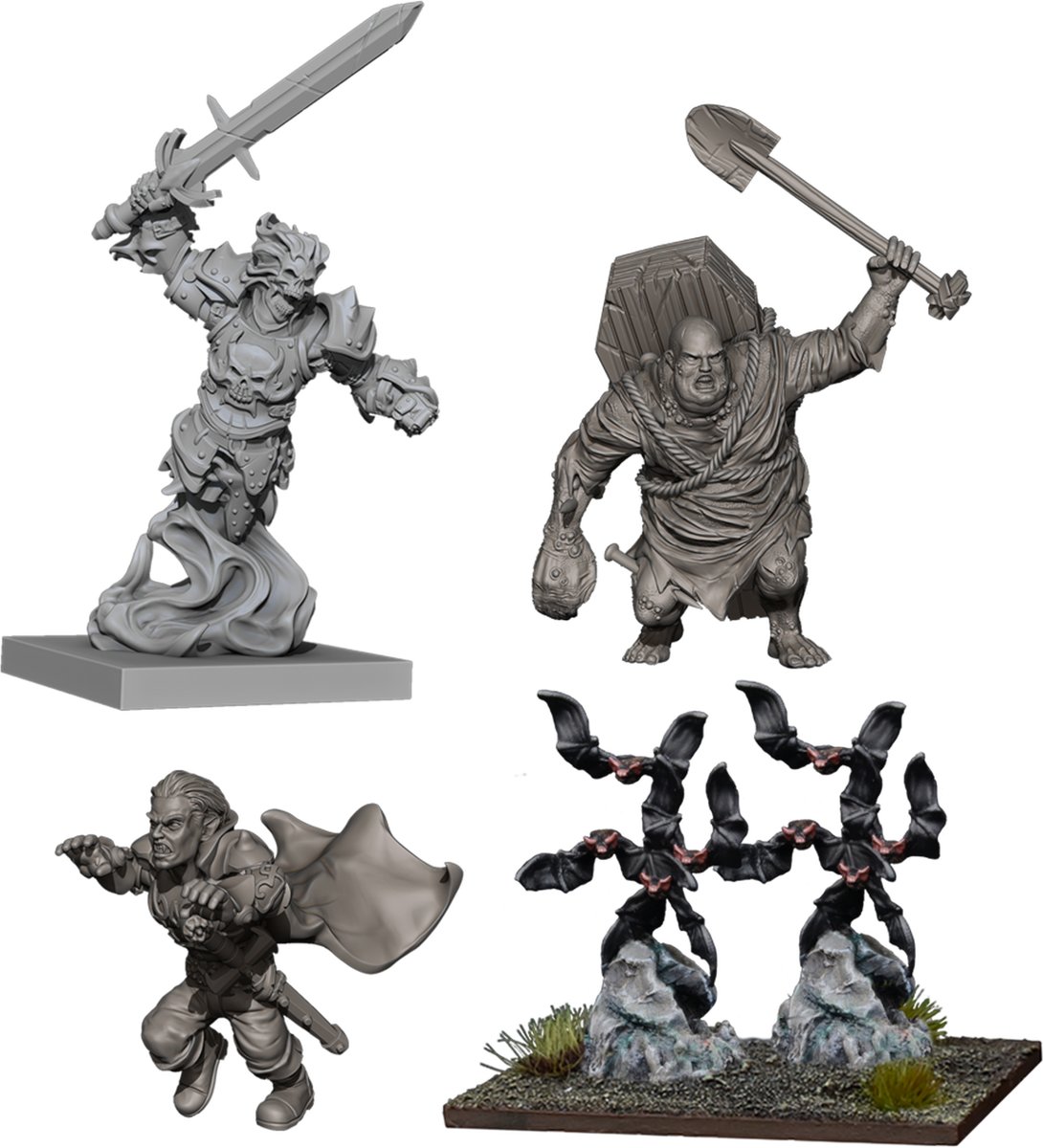 Kings Of War Vanguard Undead Warband booster