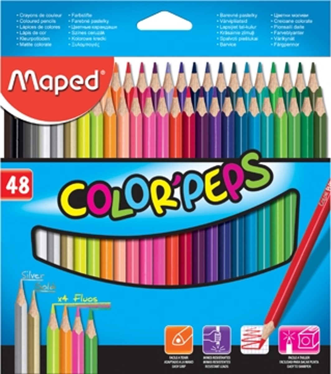 ColorPeps kleurpotlood x 48