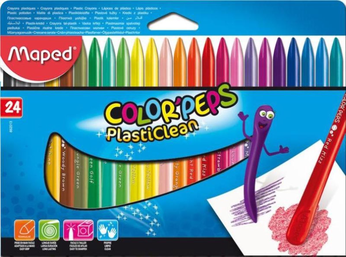 Colorpeps Plasticlean - in kartonnen doos x 24