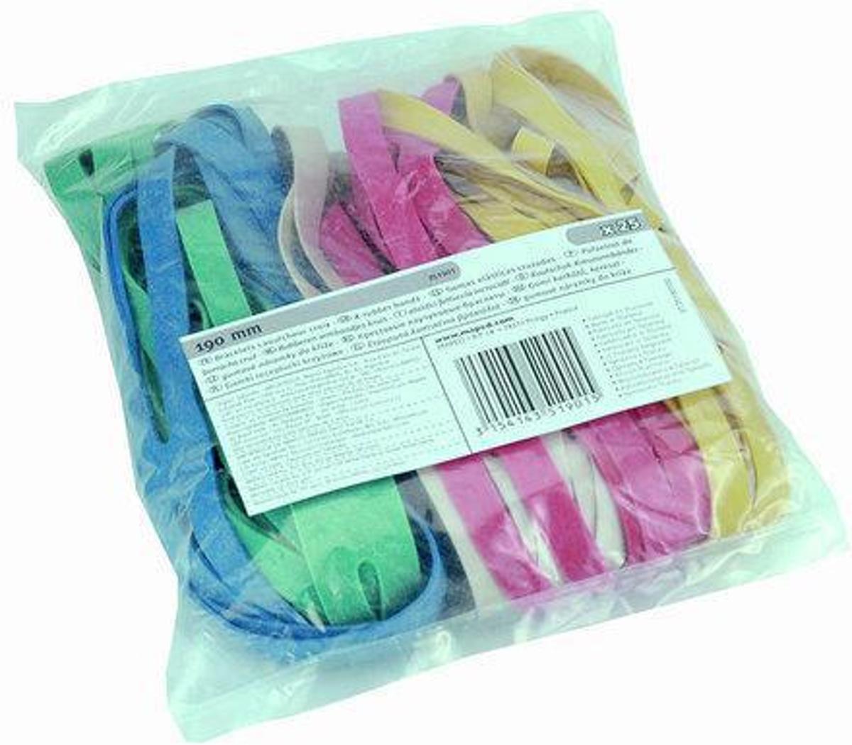 Kruisbanden 190 mm x 25 - kunststof zakje