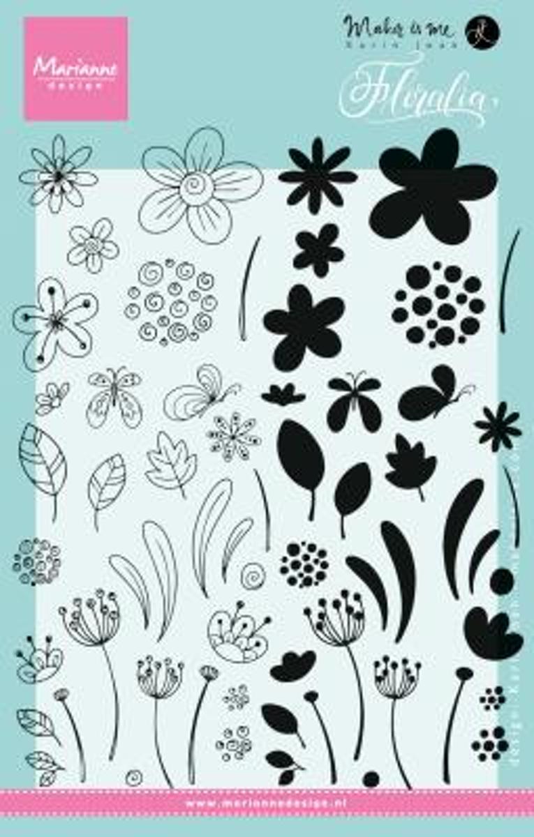 Clear Stamp Karin Joan Floralia