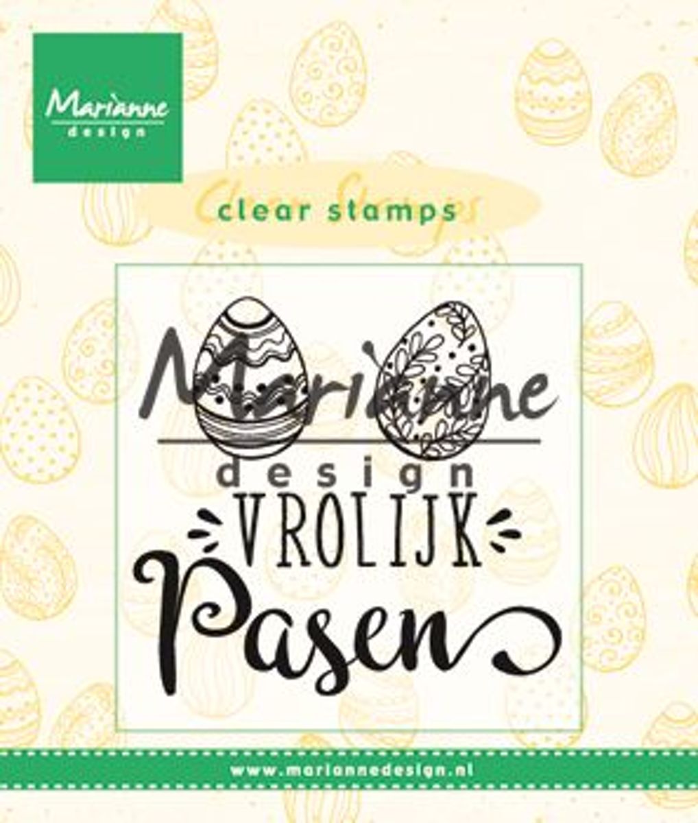 Clear Stamps Vrolijk Pasen