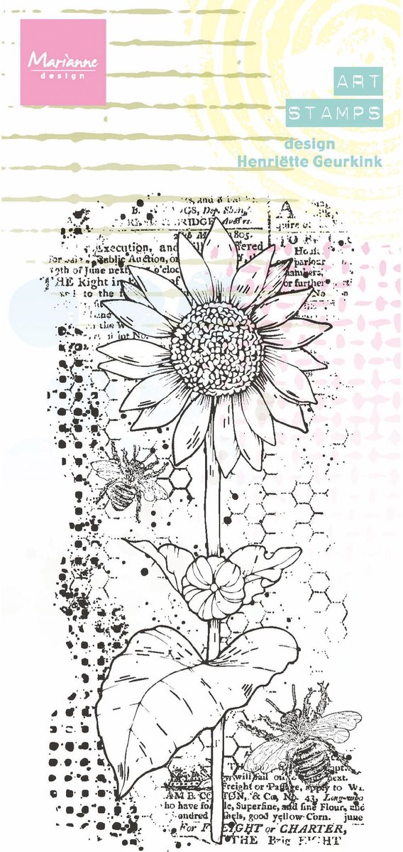 Marianne Design - Art stamps Sunflower