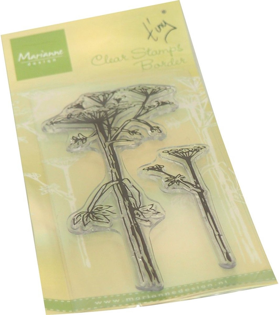 Marianne Design Clear Stamp Tinys Border Hemlock