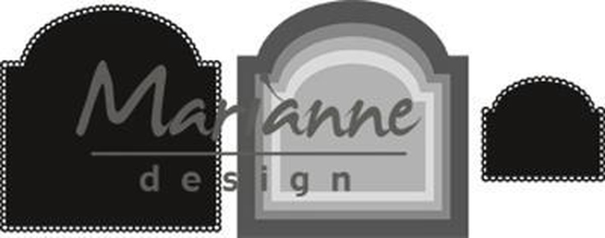   Craftable Mal Basic boog CR1439 63x46 - 101x104 milimeter