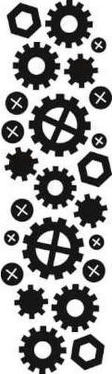   Craftable Mal Punch Mal - Tandwielen en moertjes CR1324