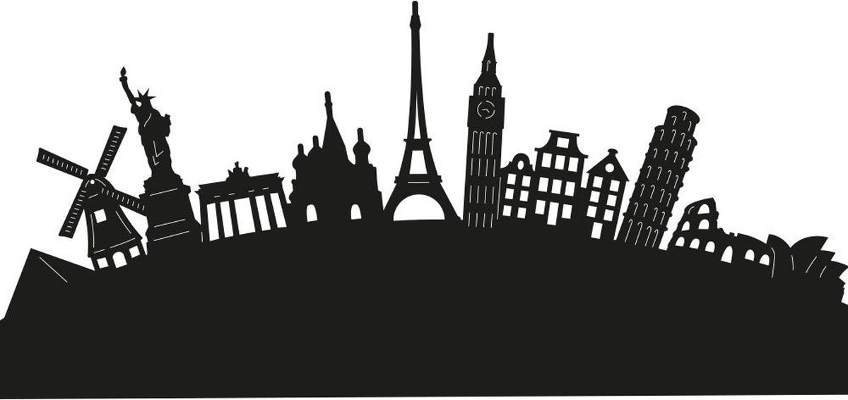   Craftables Snijmallen - Rond de wereld