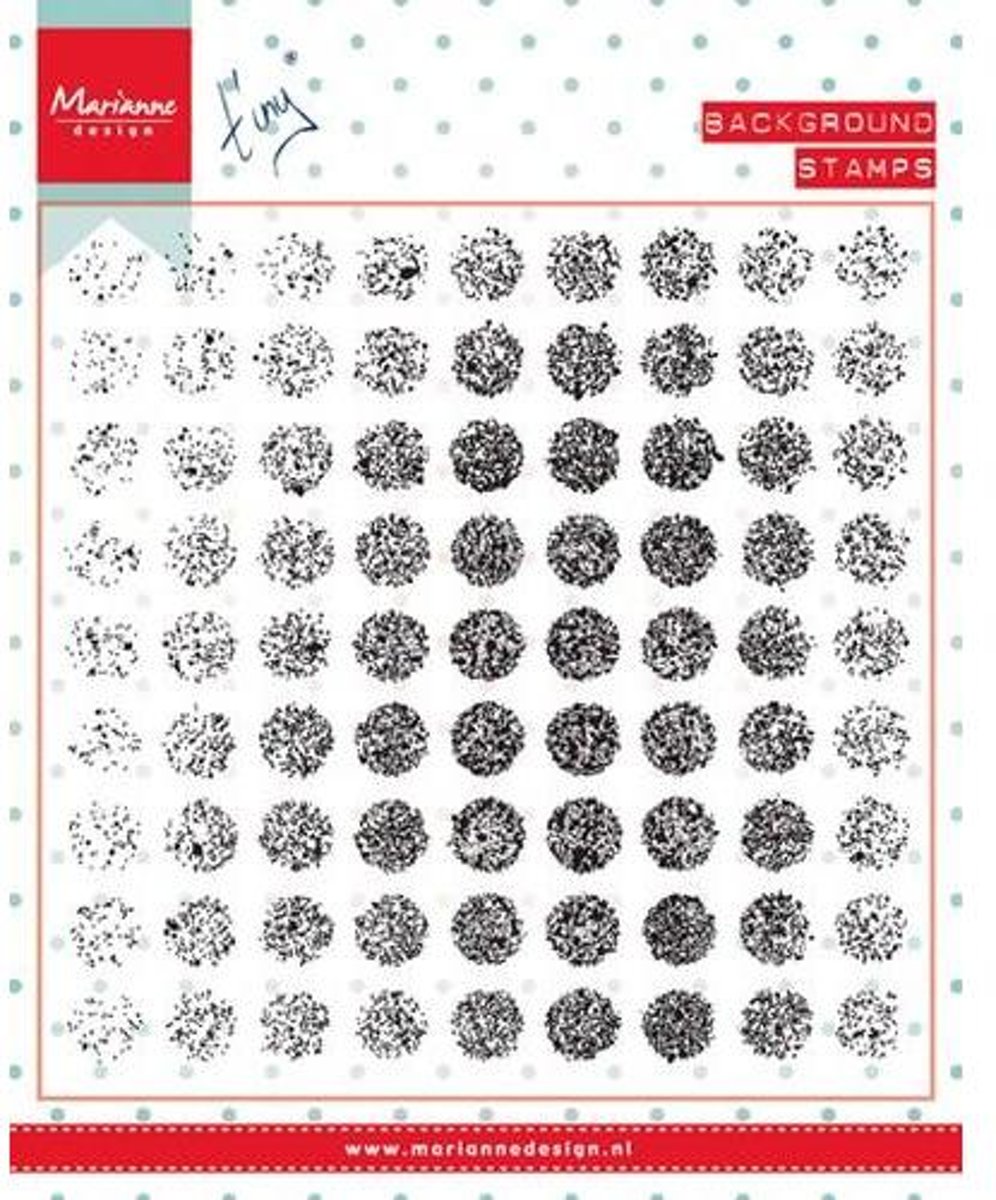 Marianne Design Stempel Tinys background Distressed dots CS0977