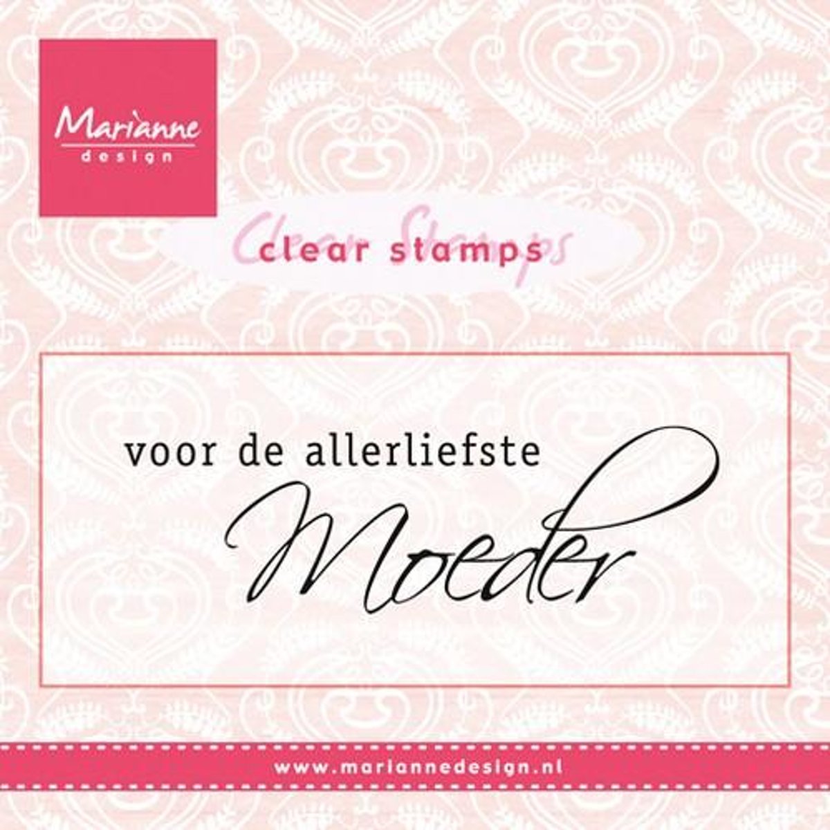 Marianne Design Stempel Voor de allerliefste MOEDER (Nederlands) CS0931