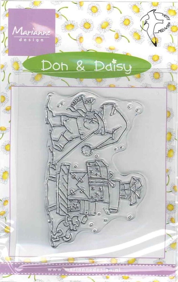 Marianne Don & Daisy Clear Stamps Christmas Shopping