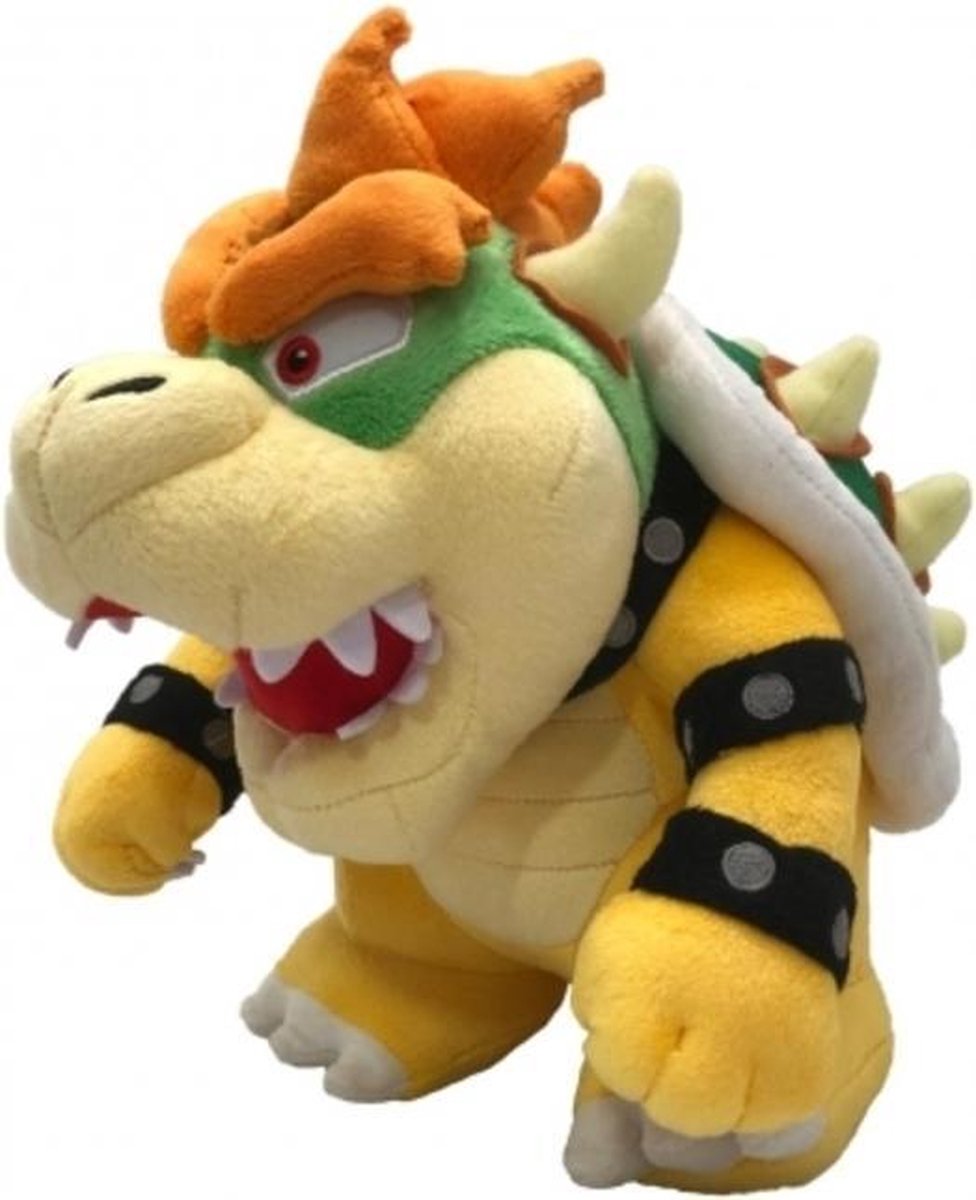 Mario Bros Bowser Knuffel 25cm