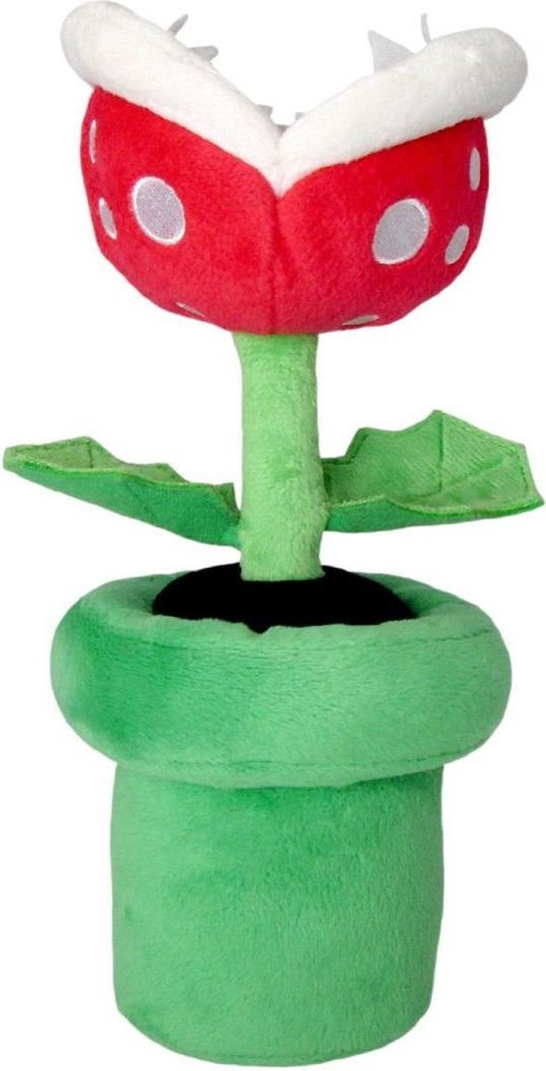 Mario Bros Pluche Piranha Plant Knuffel 27cm