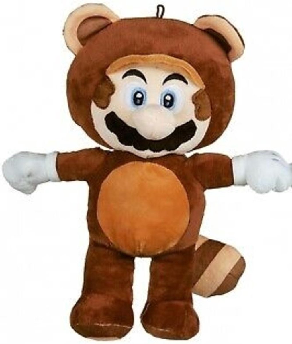 Mario Bross Plush Power Knuffel Bruin 30CM