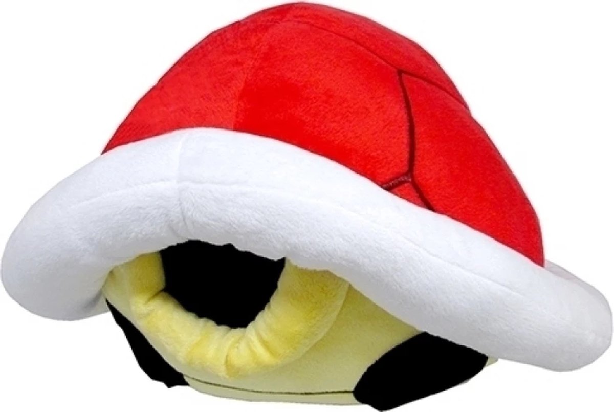 Super Mario Bros Red Koopa Shell Plush - Schildpad - Speelgoed - 25 cm