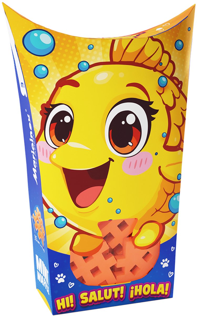 Mini wafel blokken pocket pets vis - Marioinex - vanaf 3 jaar
