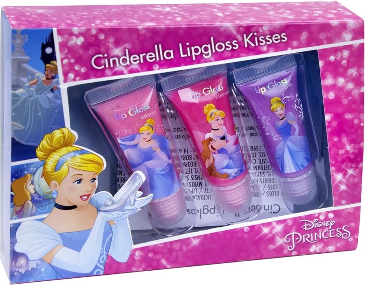 Disney Princess Cinderella lipgloss 10x13 cm - Vanaf 3 jaar