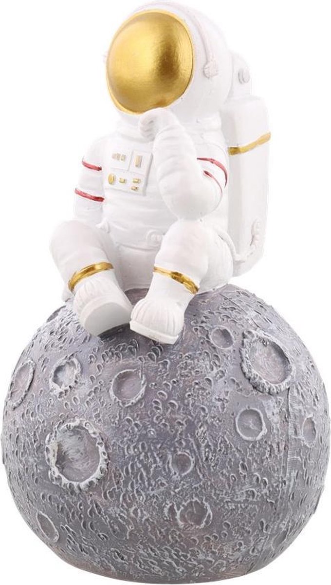 Spaarpot Astronaut op de maan - 18cm