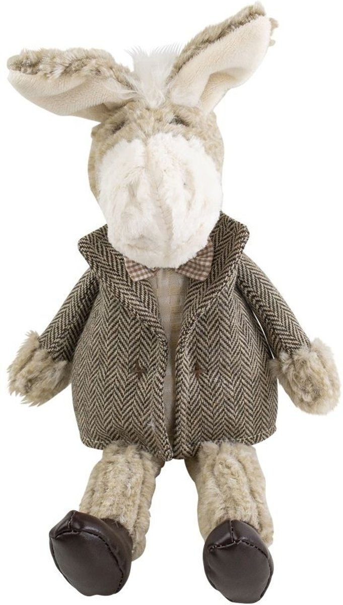 Knuffel Ezel Jongen (25 cm)