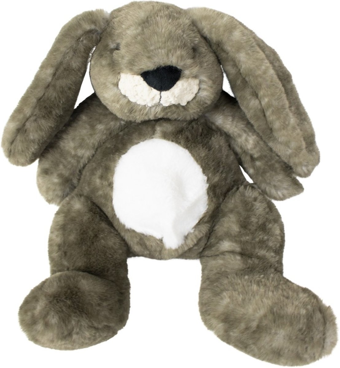 knuffel zacht bruin konijn 25cm