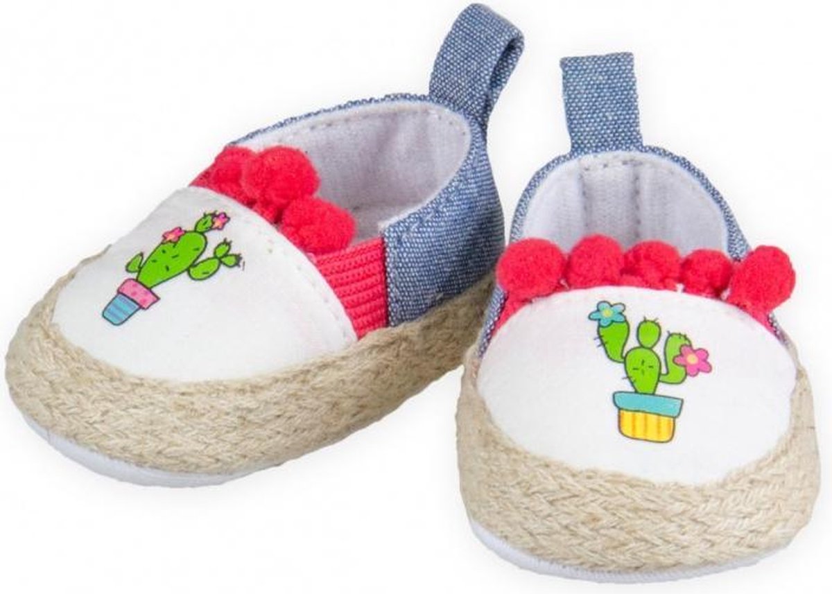 poppenschoenen espadrilles 38-45 cm