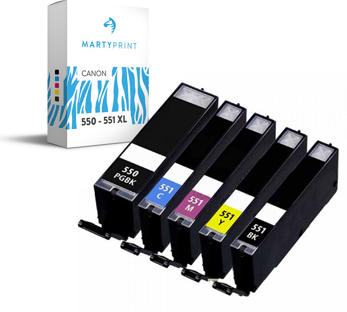 MartyPrint Canon PGI-550 CLI 551 XXL Multipack