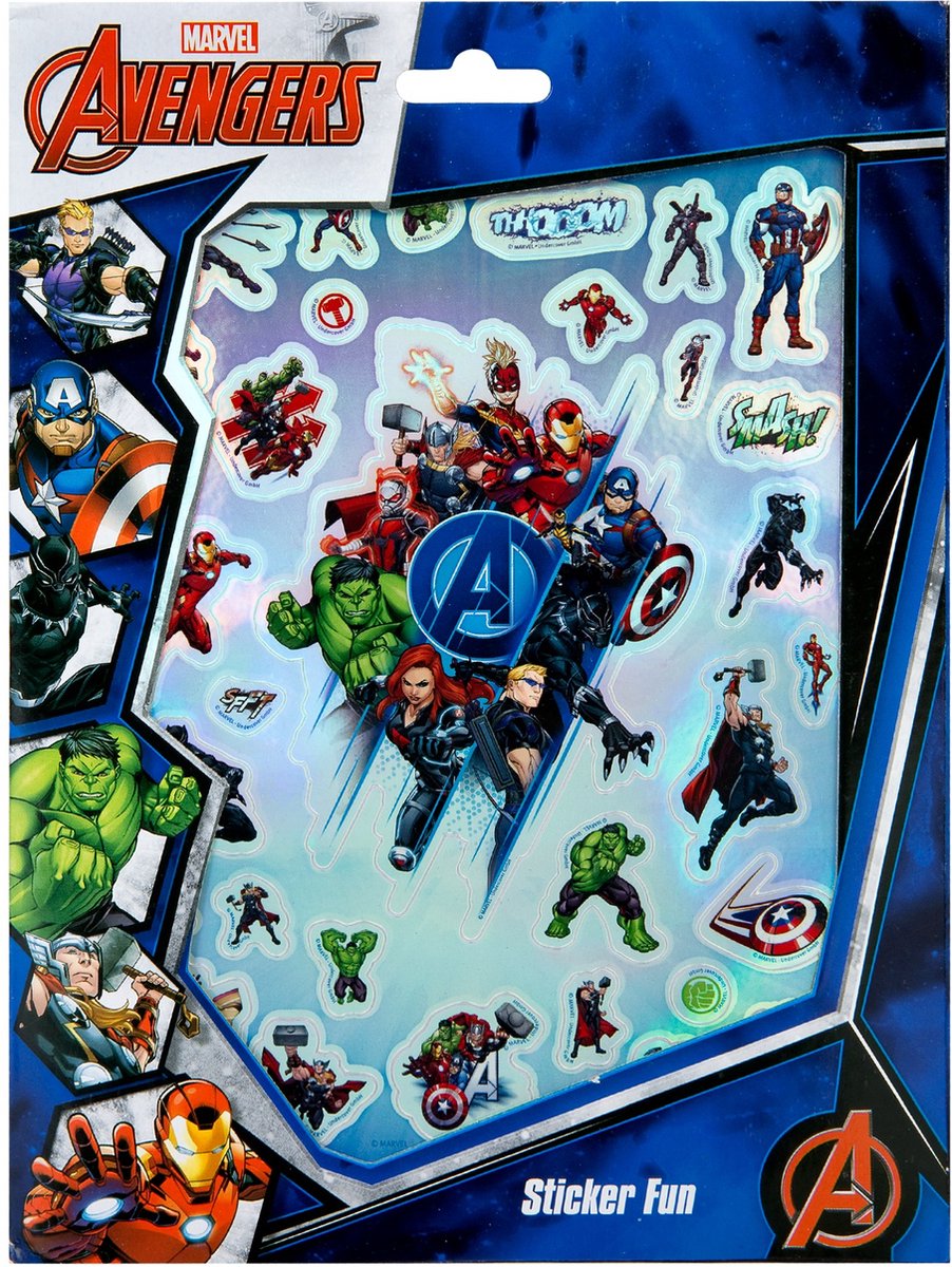 MARVEL AVENGERS STICKERS - STICKERVELLEN