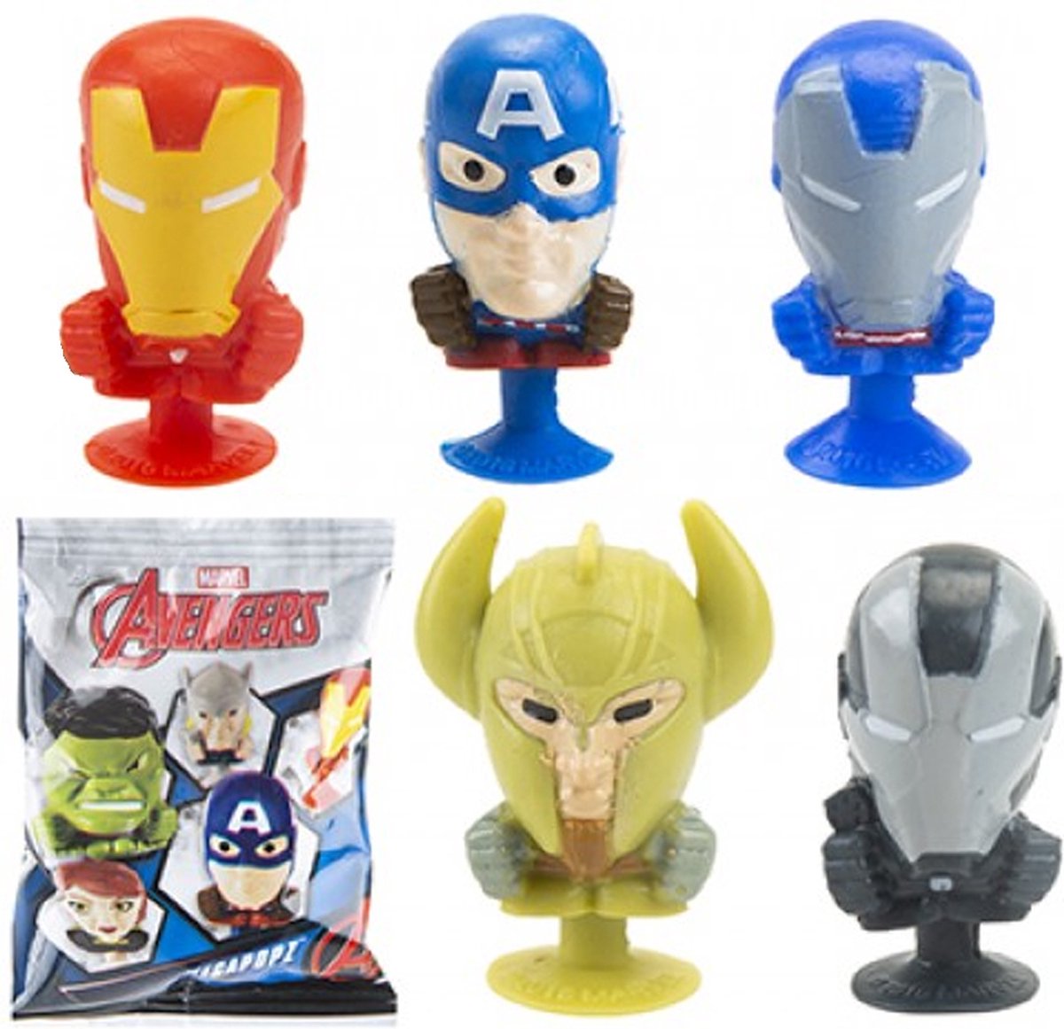 Marvel Avengers Megapopz Collectable Figure Heads Blind Party Bags 10 Pack