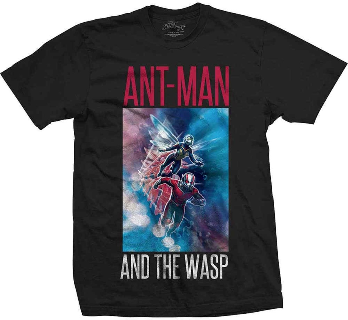 Ant-Man And The Wasp - Action Block heren unisex T-shirt zwart - L