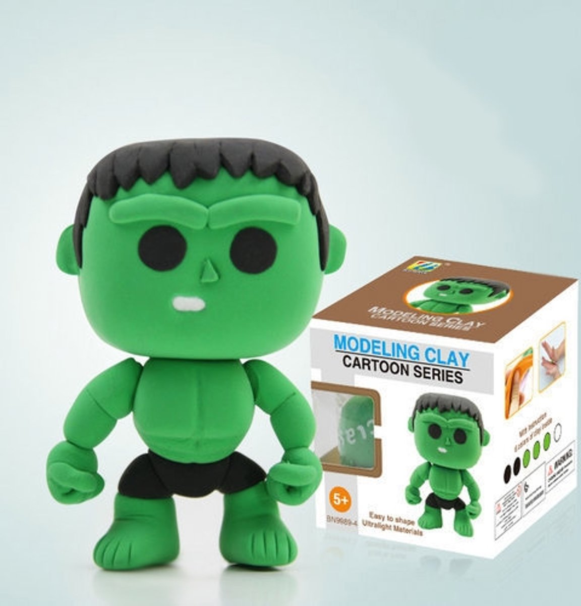 Cartoon Series Superhelden DIY Super Kleifiguren - Hulk