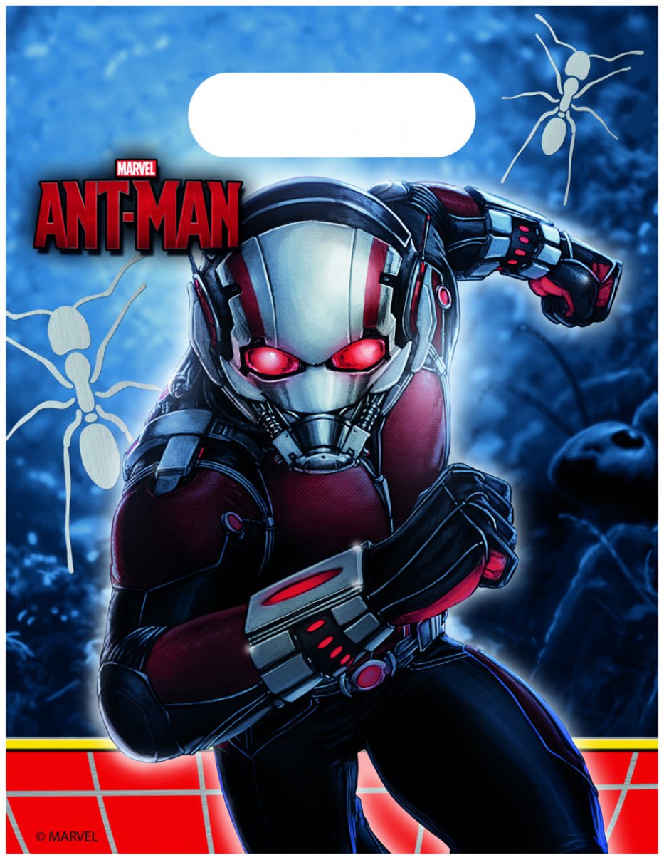 Feestzakjes Marvels Antman 6 stuks