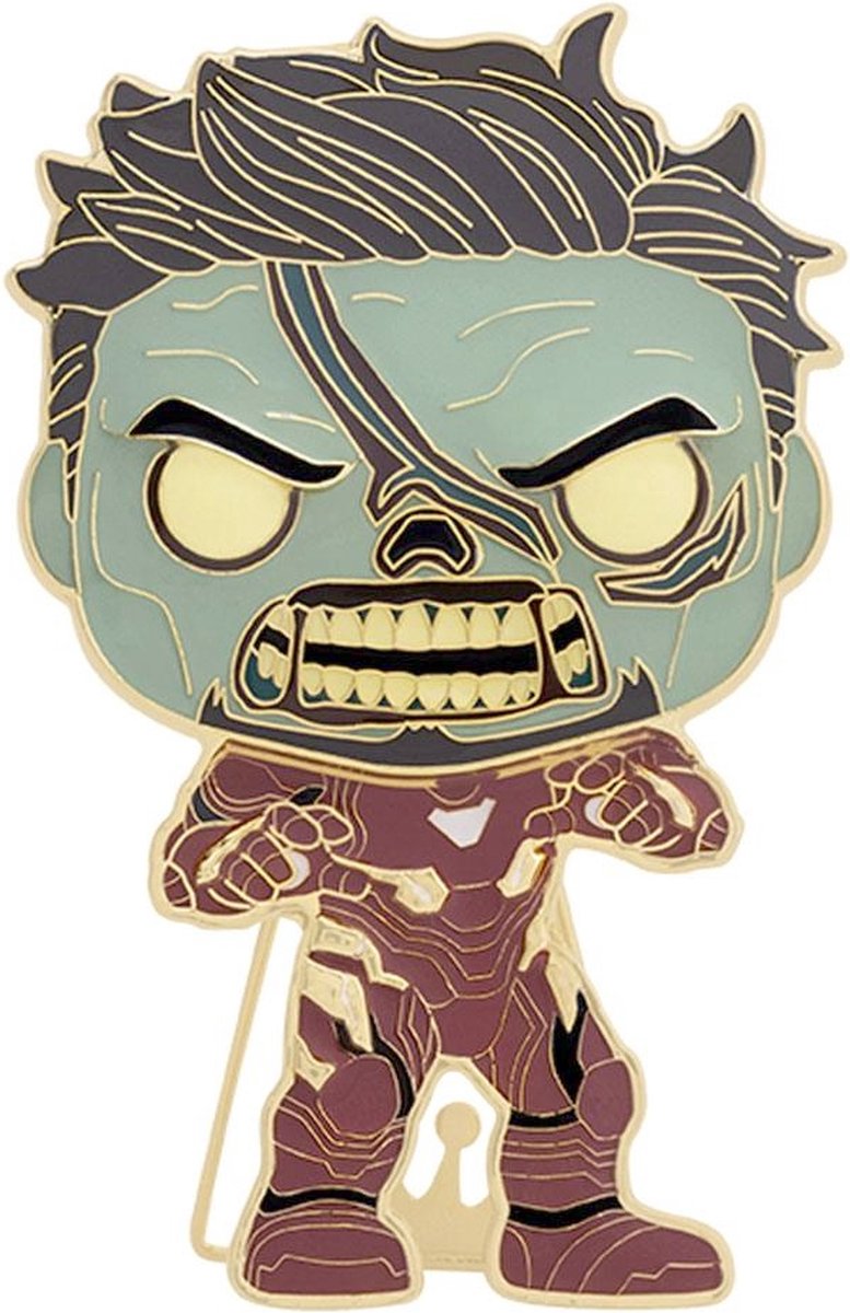 Funko What If...? Pin Marvel POP! Zombie Tony Stark 10 cm Multicolours