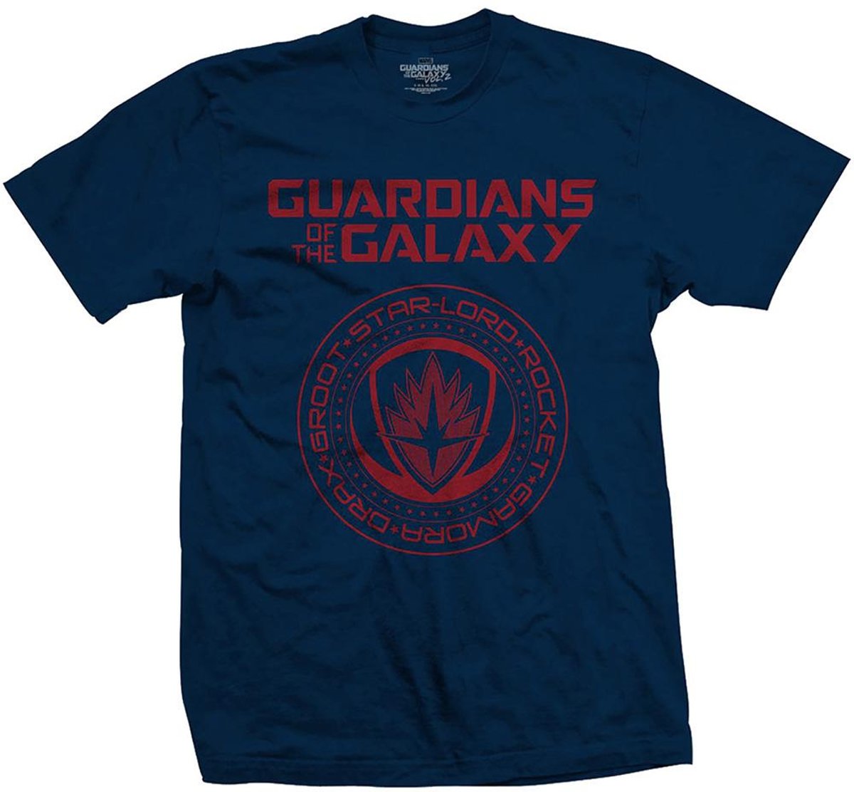 Guardians Of The Galaxy Vol. 2 - Seal heren unisex T-shirt blauw - S