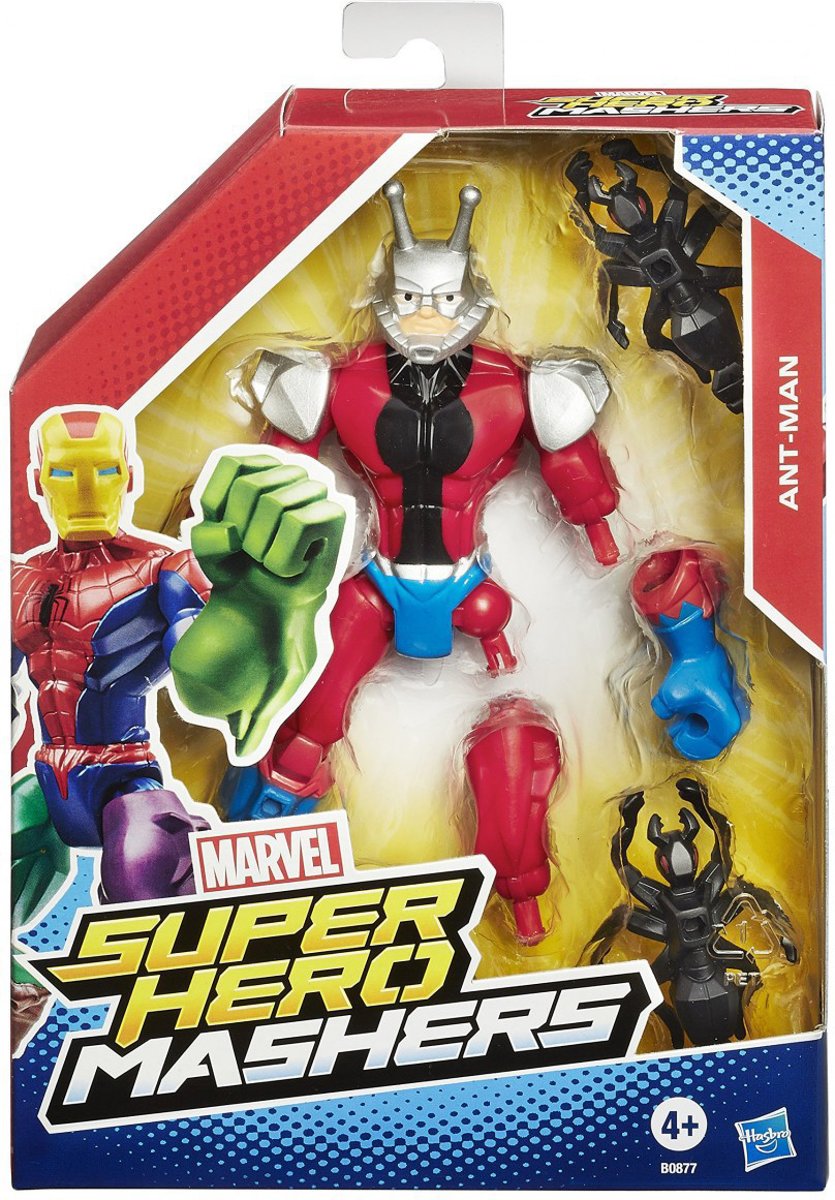 Marvel Avengers Age of Ultron Super Hero Mashers - Ant-Man actiefiguur