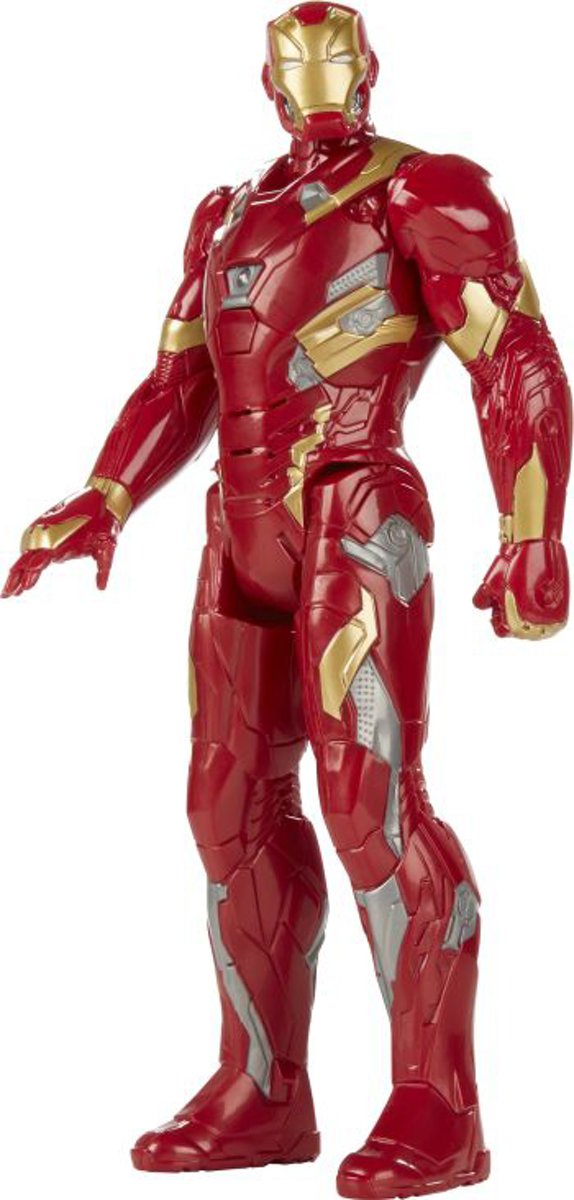 Marvel Avengers Iron Man Elektronisch actiefiguur - Titan Hero 30 cm