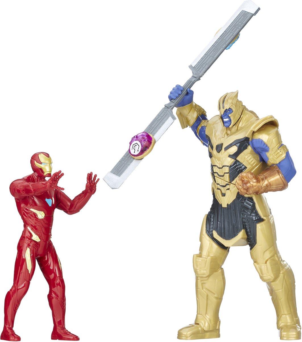 Marvel Avengers Iron Man vs Thanos Battle Set