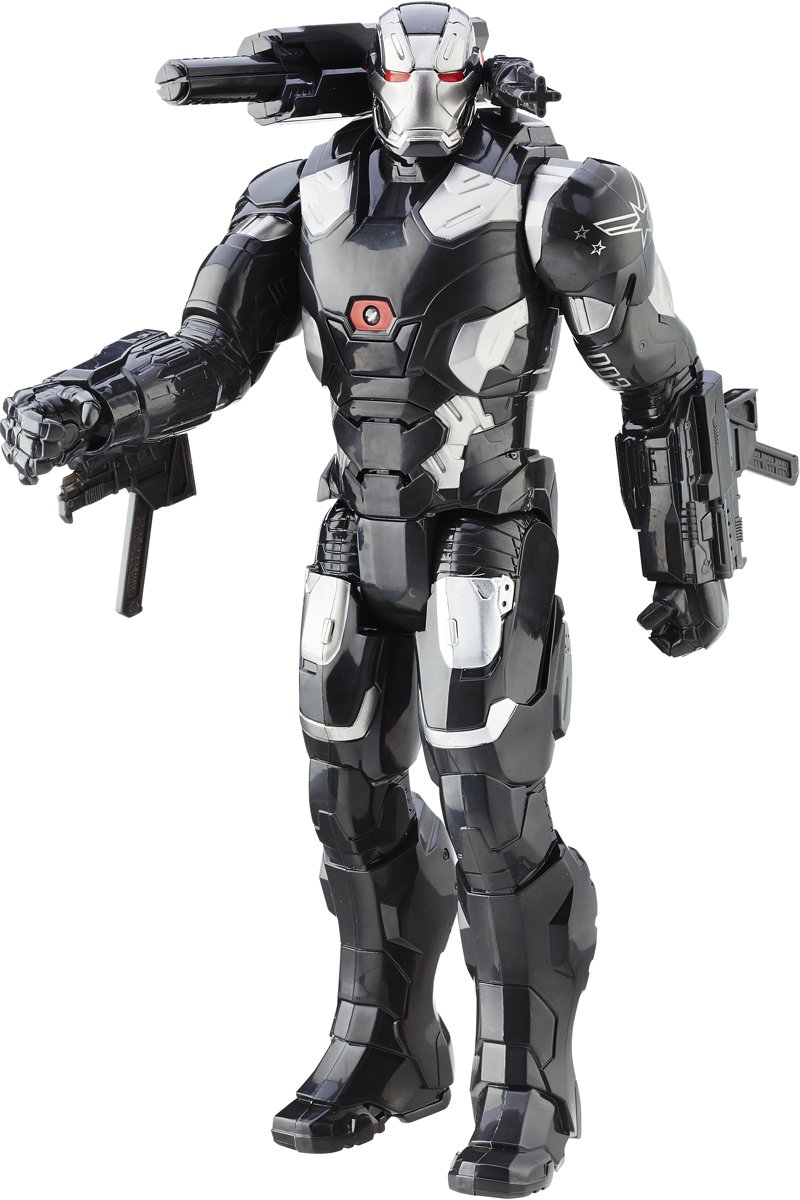 Marvel Avengers War Machine Elektronisch actiefiguur - Titan Hero 30 cm