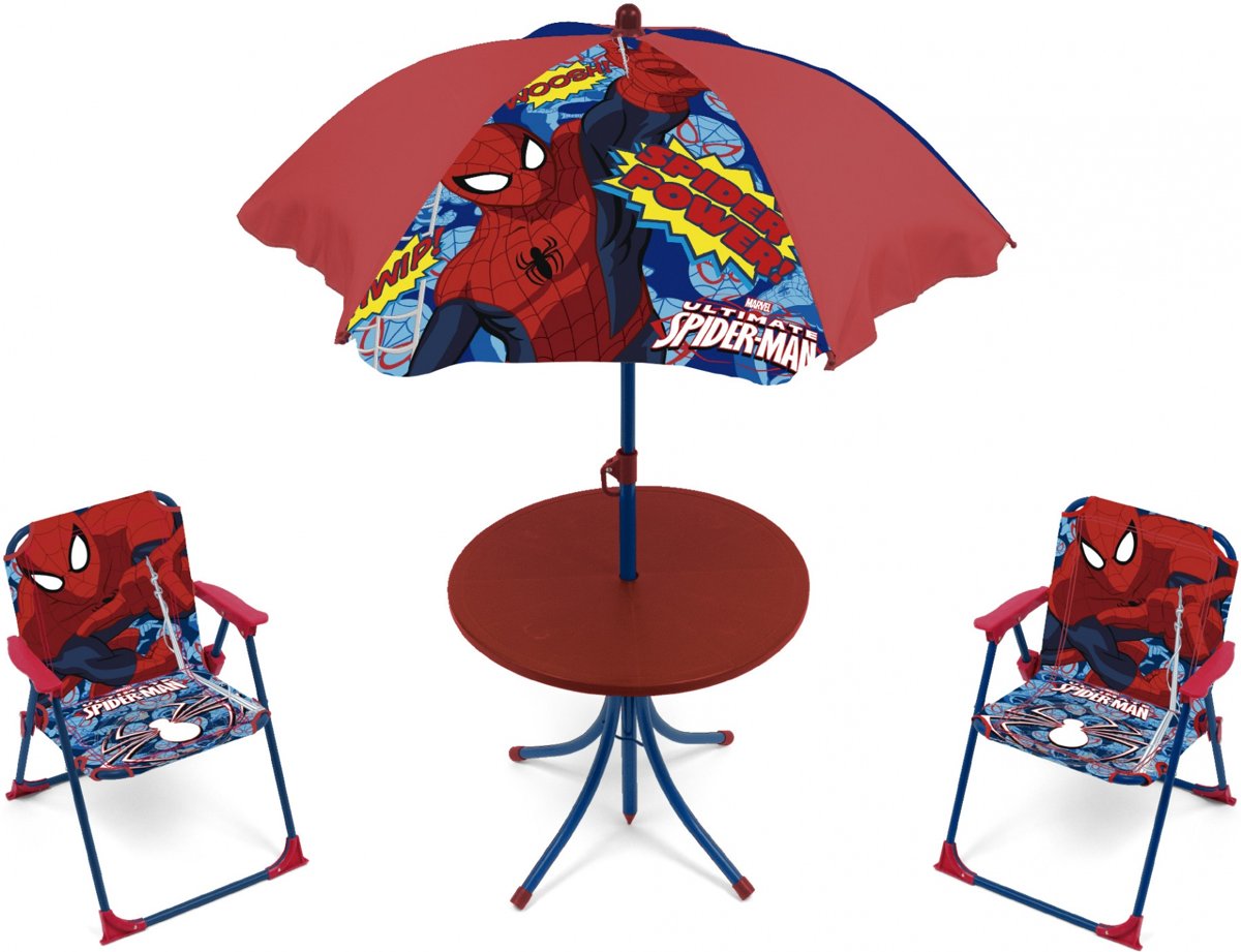 Marvel Campingset Spider-man Jongens Rood 4-delig