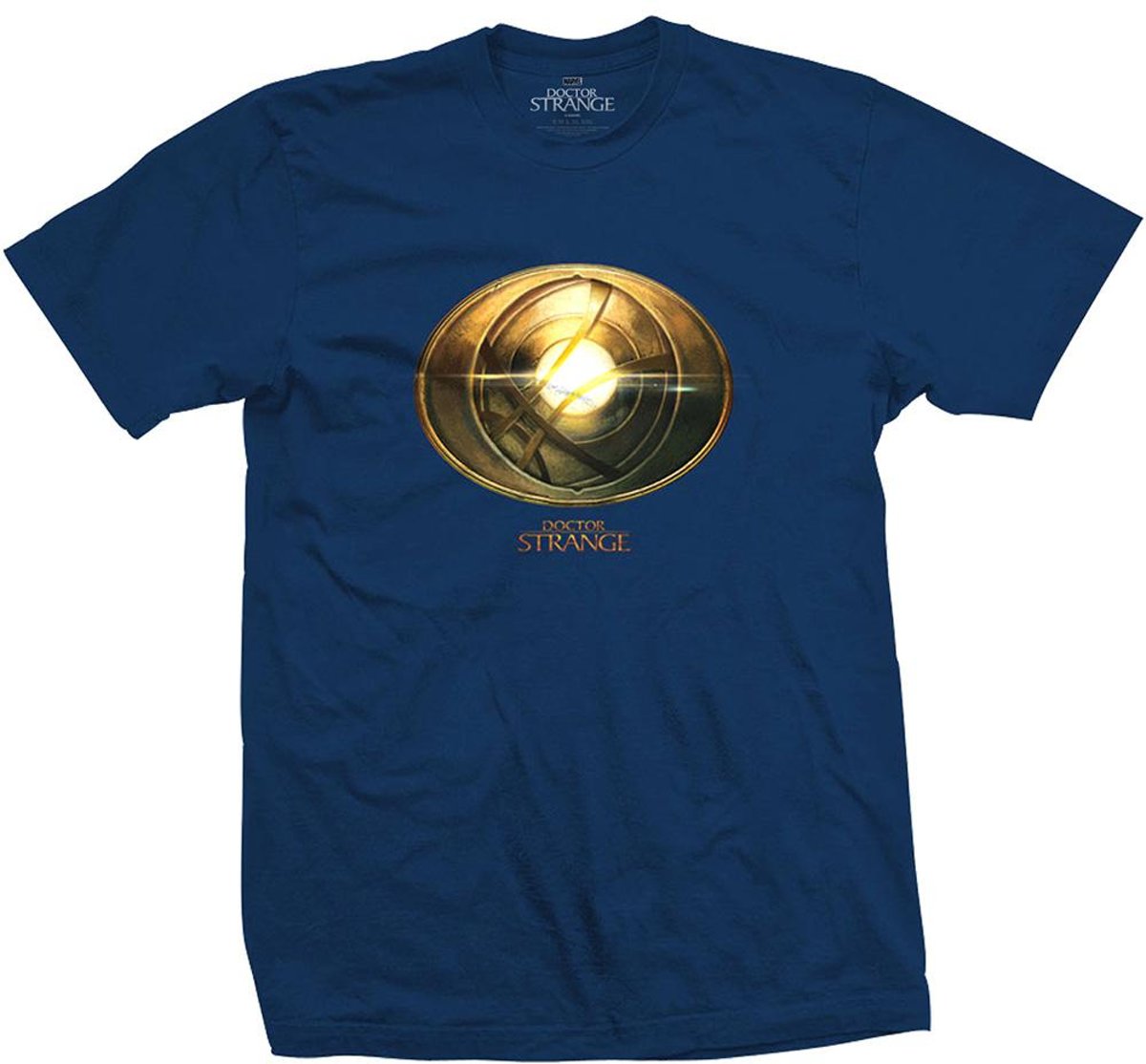 Marvel Comics - Doctor Strange Amulet heren unisex T-shirt blauw - L