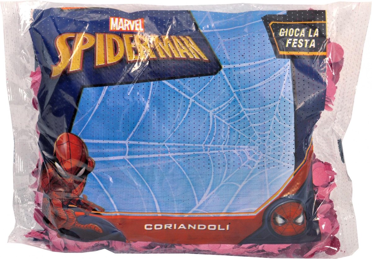 Marvel Confetti Spider-man 150 Gram Junior Papier Rood