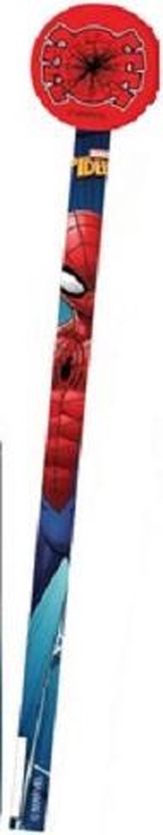 Marvel Potlood Spider-man Gum Junior Hout Blauw